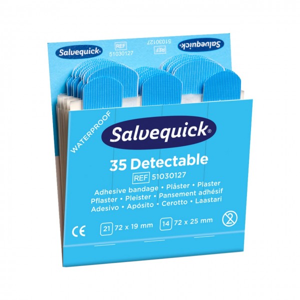 Salvequick Refill 6735 Pflasterstrips detectable