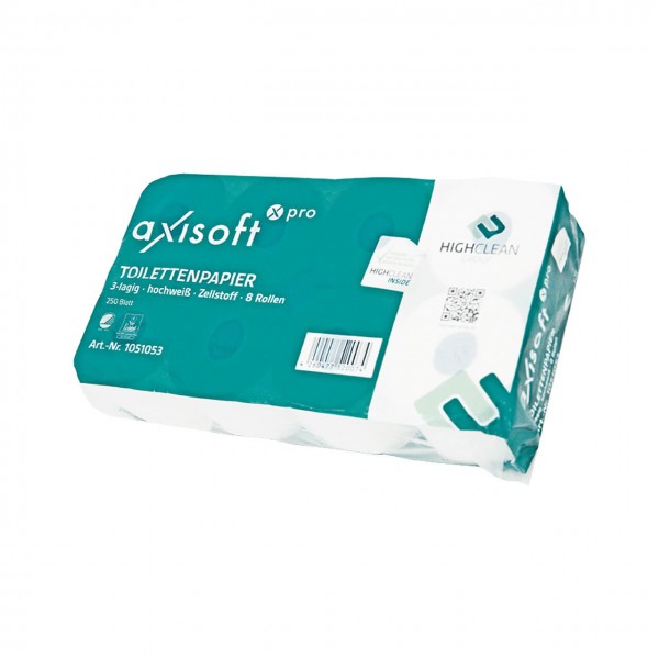axisoft - Toilettenpapier 3-lagig