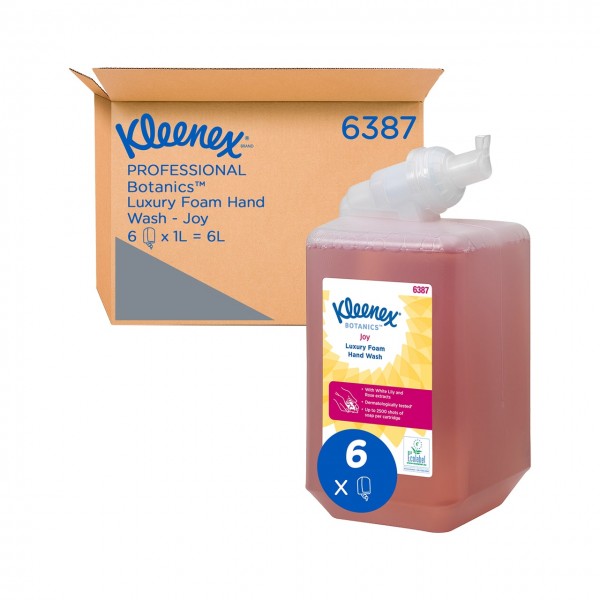 Kleenex® Botanics Joy Luxus Schaum-Seife