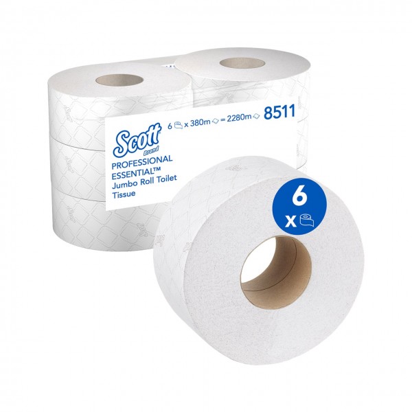 Scott® Essential™ Jumbo Toilettenpapierrolle