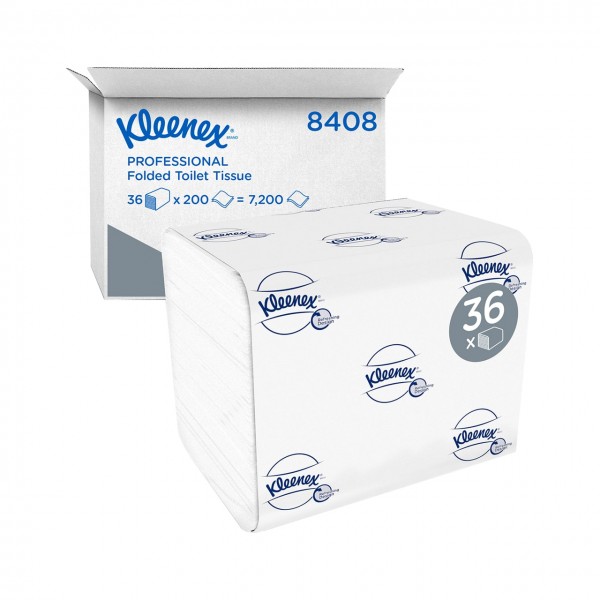 Kleenex® Gefaltetes Toilettenpapier