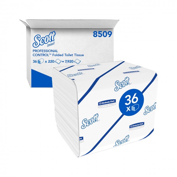 Scott® Control™ Einzelblatt-Toilettenpapier