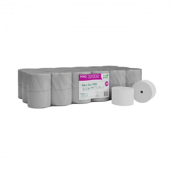 TUBELESS - Toilettenpapier Mini Duo 100