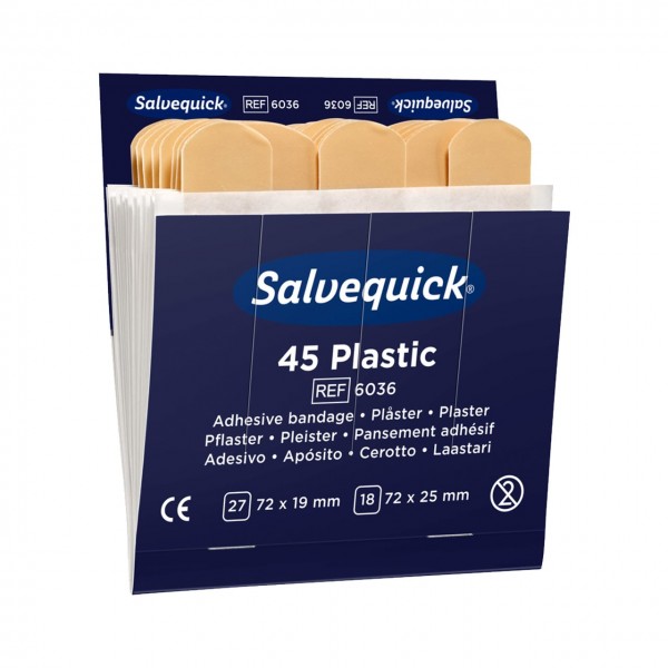 Salvequick Refill 6036 Pflasterstrips wasserfest