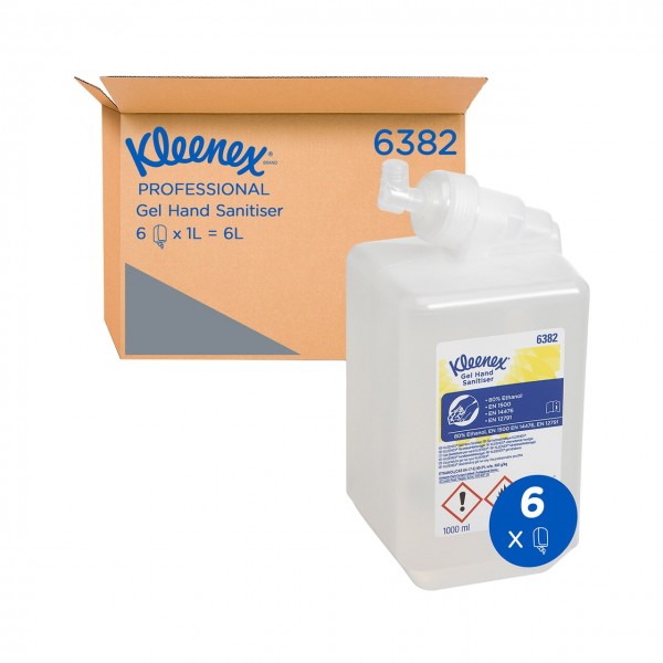Kleenex® Handdesinfektionsgel auf Alkoholbasis